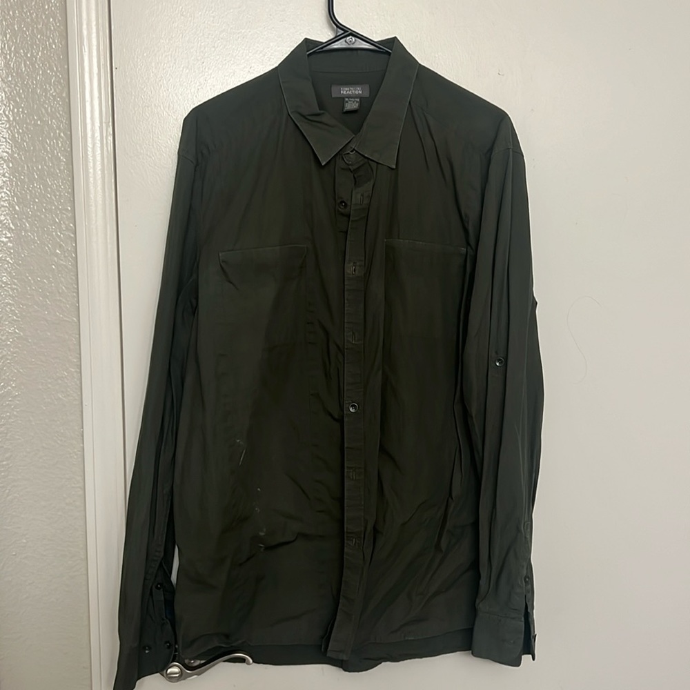 Dark Green Dress Shirt